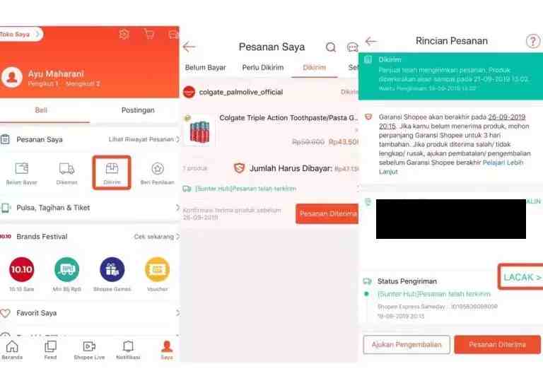 Cara Membuat Aduan Shopee Express Malaysia 2