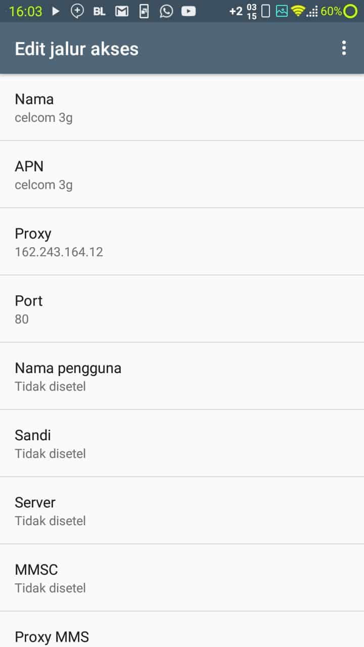 apn tercepat axis