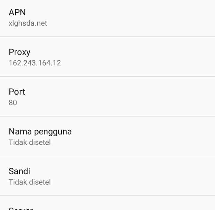 apn axis terbaik