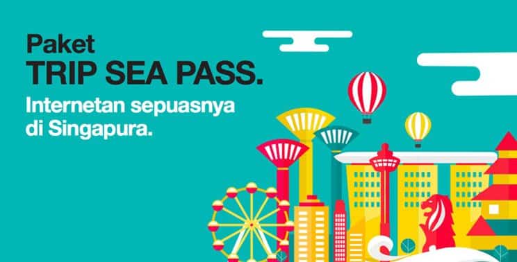 3 Roaming Singapura