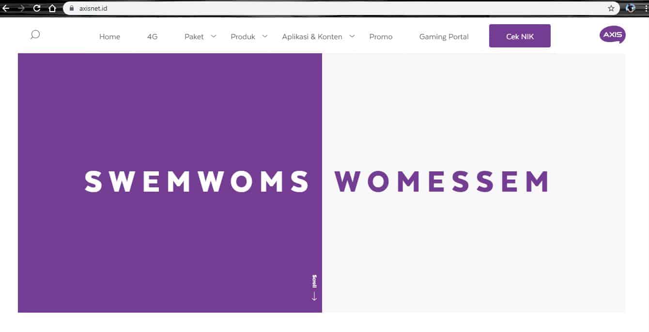 website axis