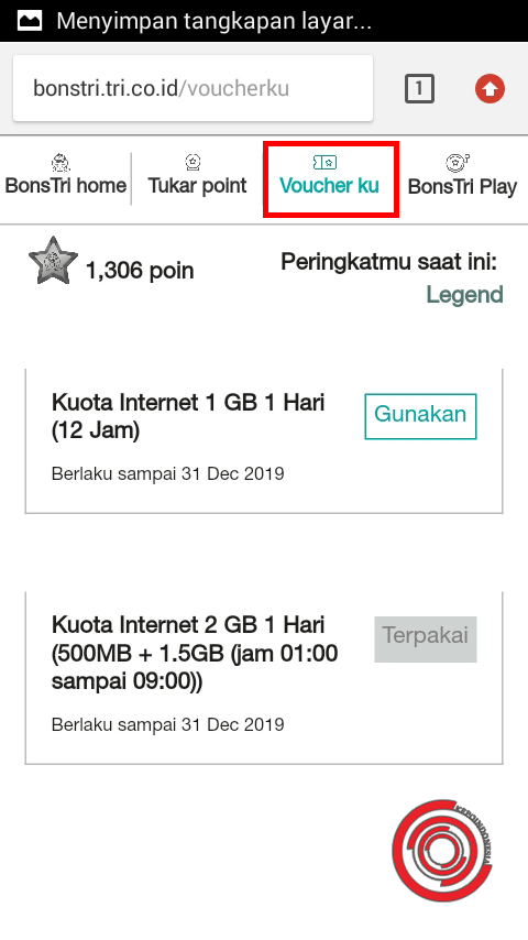 Cara Menggunakan Voucher Tri