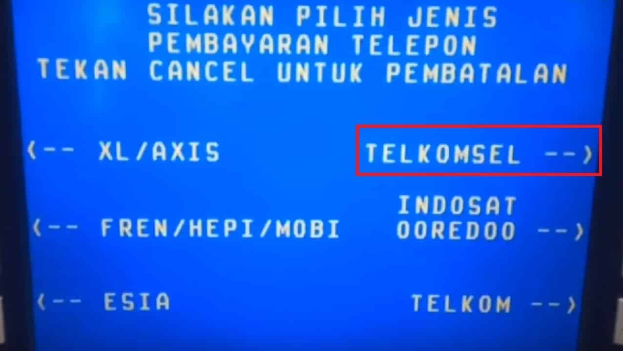 Cek-Tagihan-Kartu-Halo-via-ATM Cek-Tagihan-Kartu-Halo-via-ATM