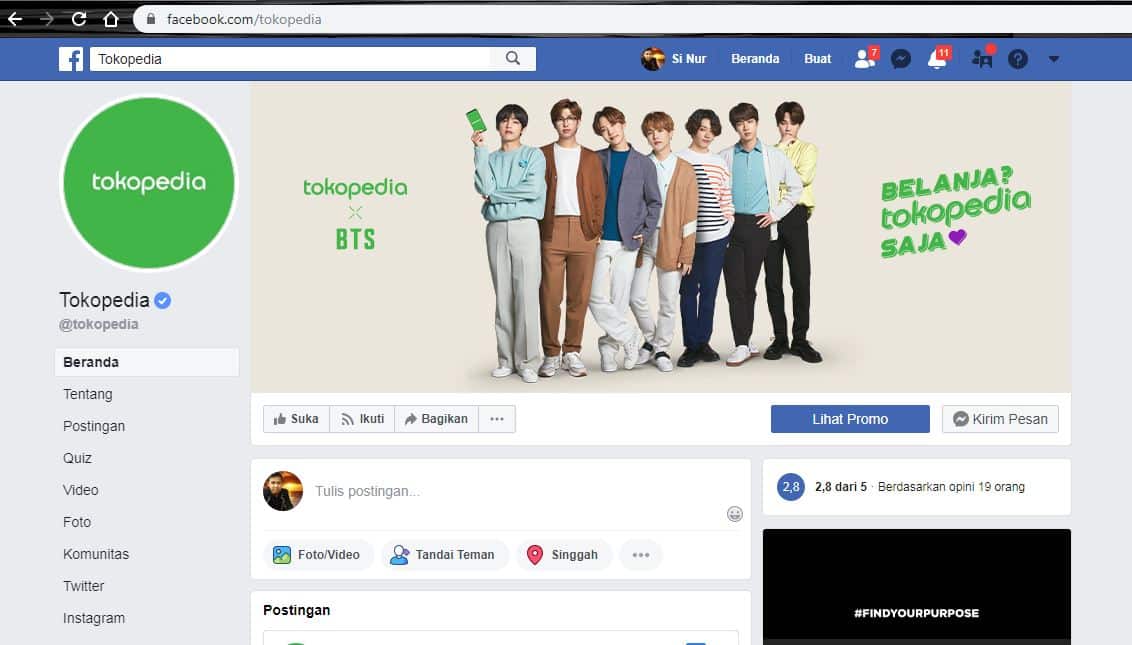 Customer Service Tokopedia Via Facebook Tokopedia