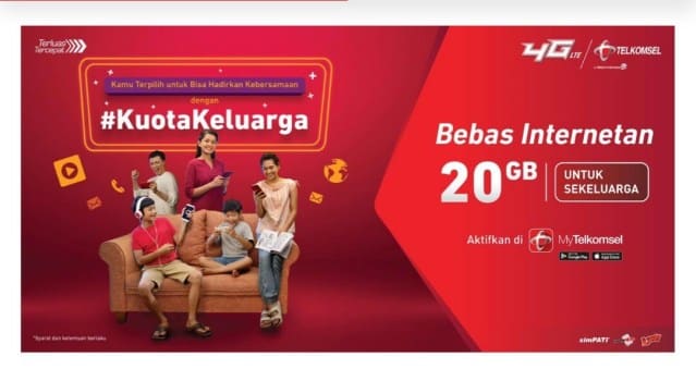 Paket Keluarga Telkomsel Murah
