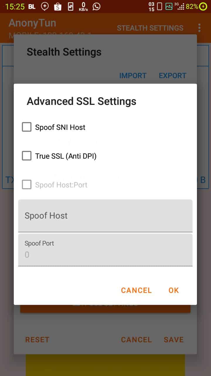 SSL Setting