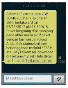 Telkomsel-2GBa Telkomsel-2GBa