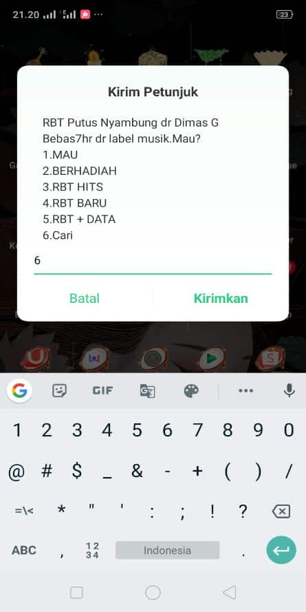 Unreg RBT Three