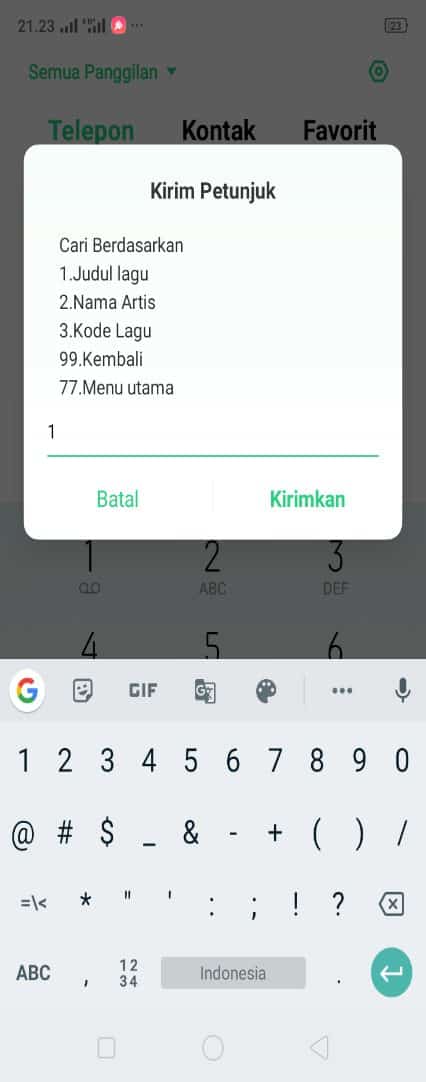 Unreg RBT tri