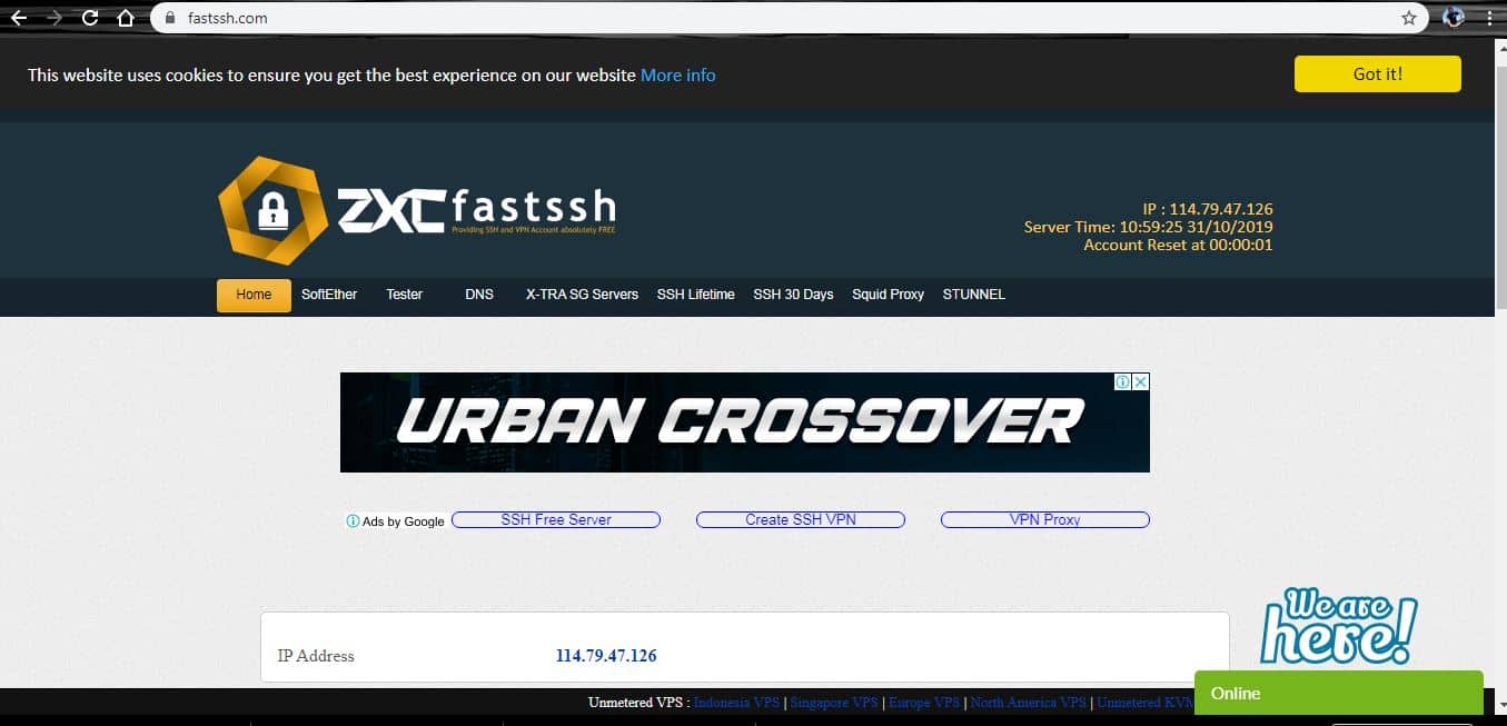 fast ssh
