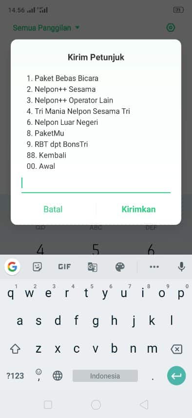 paket nelpon 3