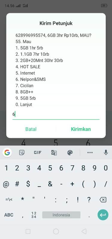 paket nelpon sms