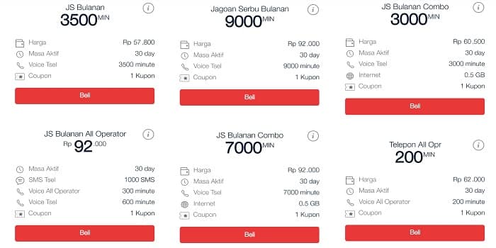paket nelpon telkomsel bulanan