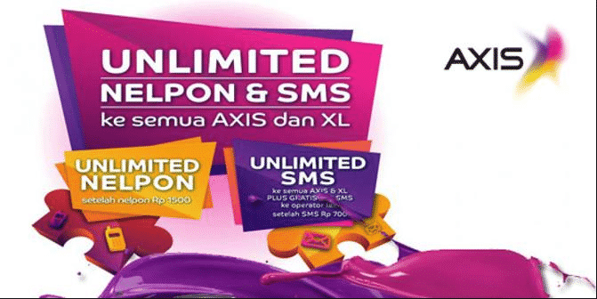 paket nelpon unlimited axis