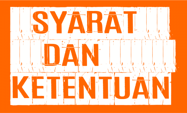 syarat dan ketentuan