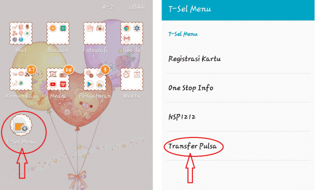 Transfer-Pulsa-Telkomsel-Melalui-T-Sel-Menu Transfer-Pulsa-Telkomsel-Melalui-T-Sel-Menu