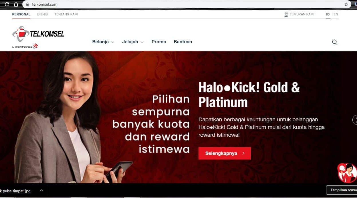 website telkomsel