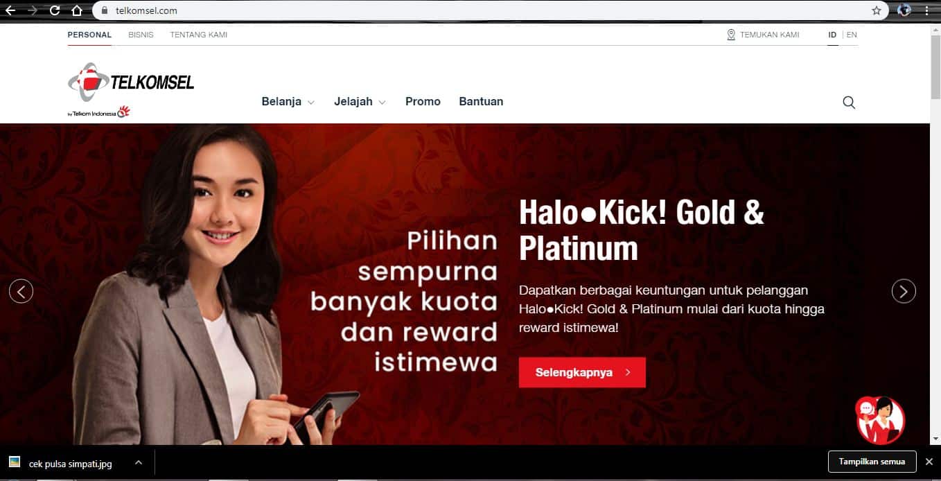 website telkomsel