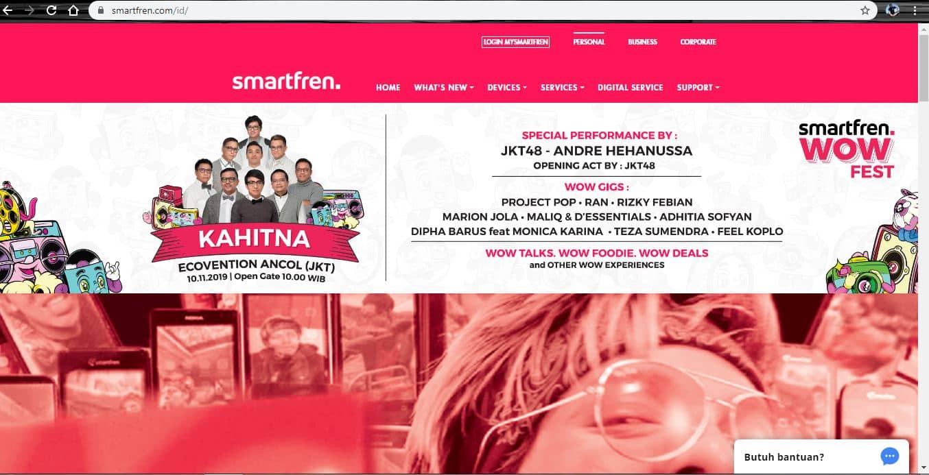 website smartfren