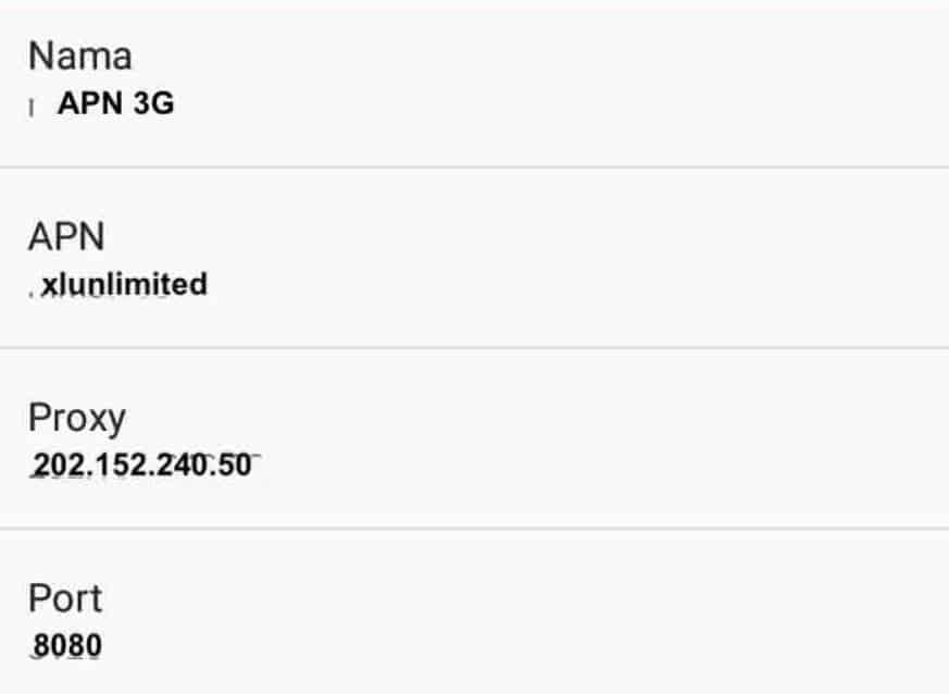 APN-XL-3G APN-XL-3G