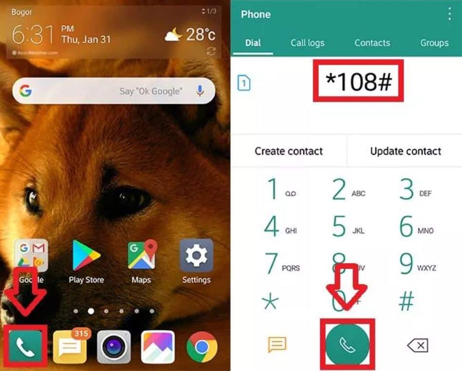 Buka-menu-Telepon-dan-ketikkan-kode-108 Buka-menu-Telepon-dan-ketikkan-kode-108
