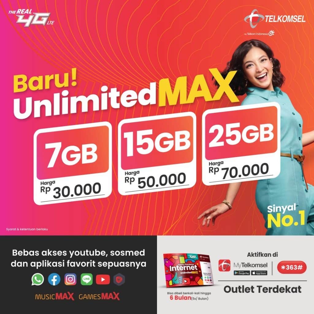 Harga-Paket-Telkomsel-Unlimited Harga-Paket-Telkomsel-Unlimited