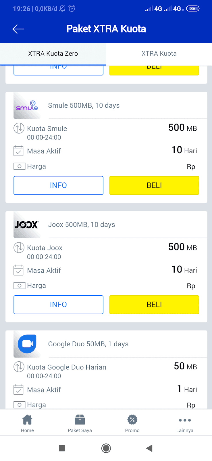 Lalu-scroll-ke-bawah-hingga-Anda-menemukan-menu-XTRA-Kuota-Zero Lalu-scroll-ke-bawah-hingga-Anda-menemukan-menu-XTRA-Kuota-Zero