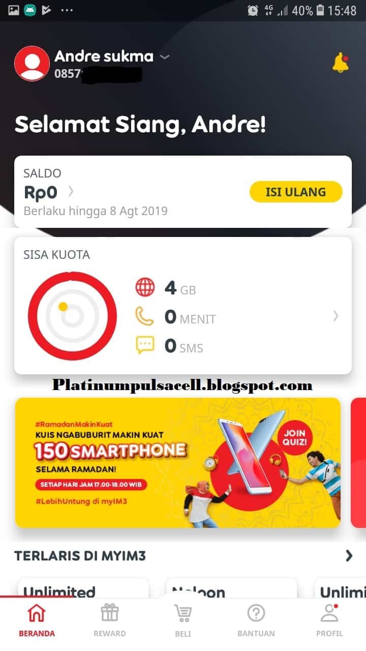Pada-menu-utama-tekan-opsi-ISI-ULANG Pada-menu-utama-tekan-opsi-ISI-ULANG