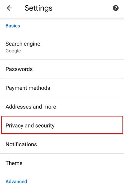 Menghilangkan Notifikasi Iklan Chrome Android