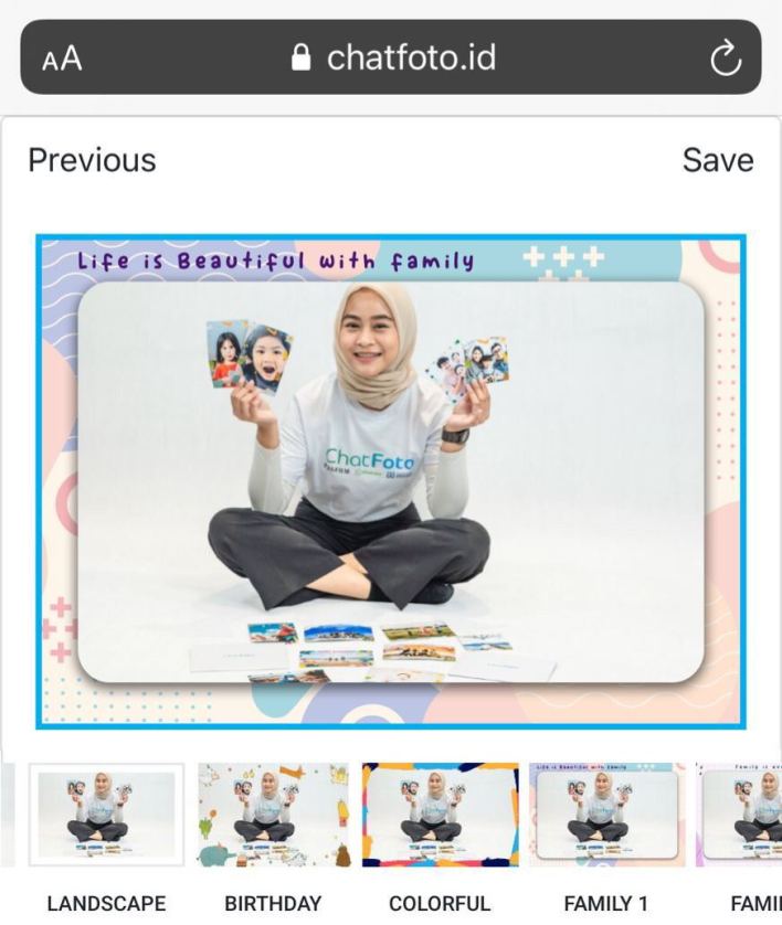 Obrolan Foto Buatan Fujifilm dan DMMX Memudahkan Mengedit dan Mencetak Foto Melalui WhatsApp 2 Foto Obrolan WA