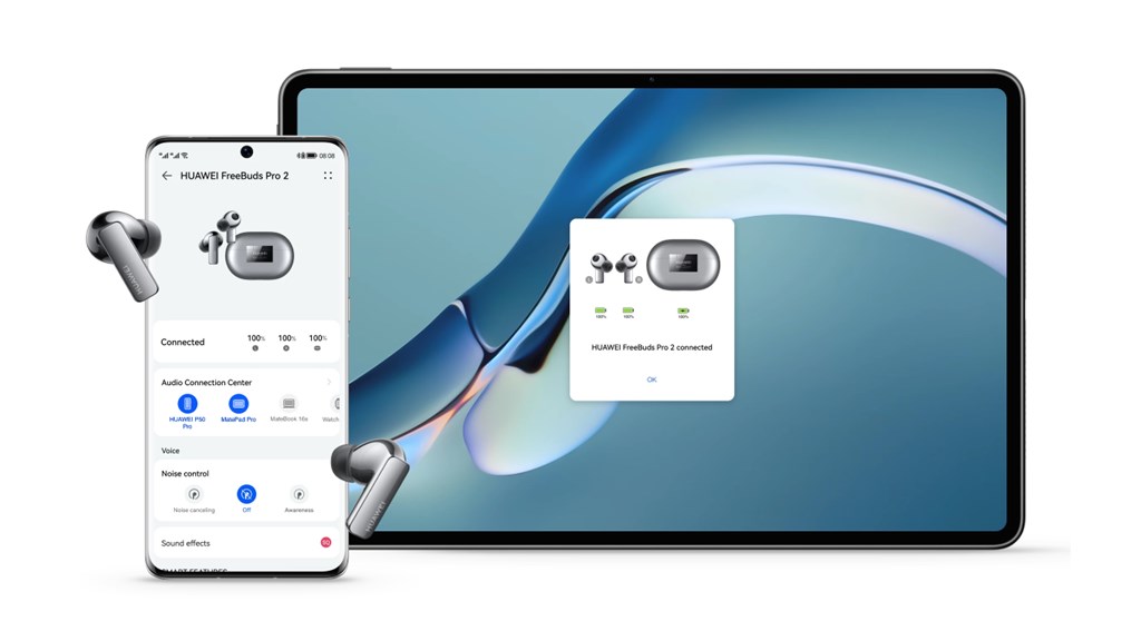 Huawei FreeBuds Pro 2, TWS Premium Earphone Kolaborasi dengan Devialet 59 Huawei Freebuds Pro 2