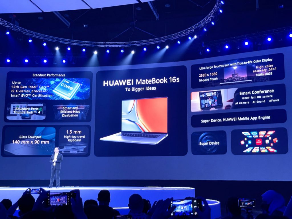 Huawei MateBook 16s Menjadi Laptop Layar Besar dengan Prosesor Intel Core i9 Generasi ke-12 53 Huawei MateBook 16s
