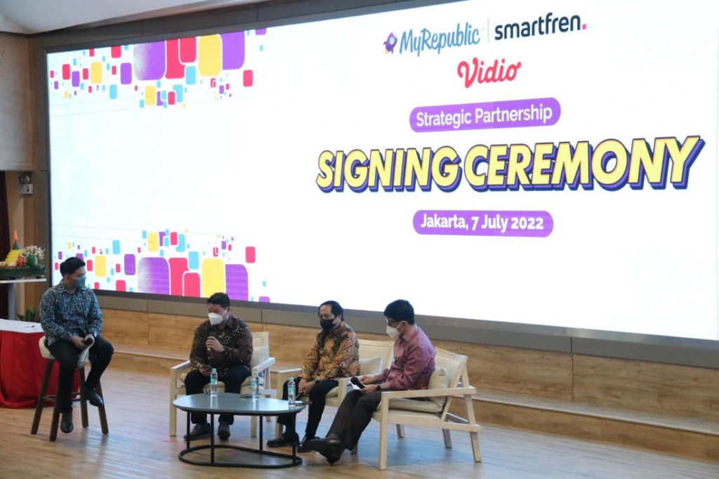 MyRepublic dan Smartfren Gandeng Vidio, Jalin Kemitraan Strategis 52 Video MyRepublic Smartfren