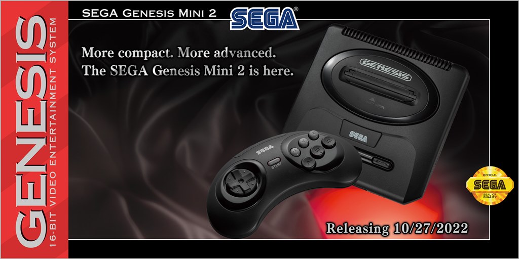 SEGA Genesis Mini 2 Diumumkan, Bentuk Mega Drive dalam Versi Ringkas 52 Sega Genesis Mini 2