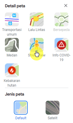 2 Cara Mudah Menggunakan Google Street View Maps 3 tampilan jalan 2 Cara Mudah Menggunakan Tampilan Jalan Google Maps tampilan jalan 3