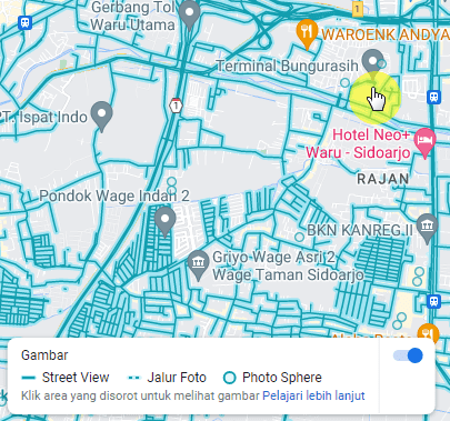 2 Cara Mudah Menggunakan Street View Google Maps 5 tampilan jalan aktif 2 Cara Mudah Menggunakan Google Maps Street View 5 tampilan jalan aktif