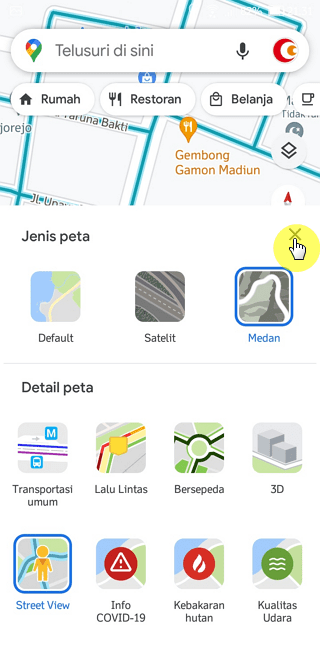2 Cara Mudah Menggunakan Google Maps Street View 9 Tangkapan Layar 20220804 213203 2 Cara Mudah Menggunakan Google Maps Street View 9 Tangkapan Layar 20220804 213203