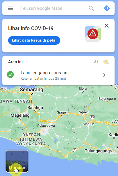 Cara Mengubah Tahun Google Maps untuk Melihat Tempat Sebelumnya 2 klik layer Bagaimana Google Maps Mengubah Tahun untuk Melihat Tempat Sebelumnya 2 klik layer