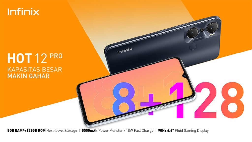 Infinix Hot 12 Pro Diluncurkan Dengan Memori Besar dan NFC, Harga Rp 2,1 Juta 53 Harga Infinix Hot 12 Pro