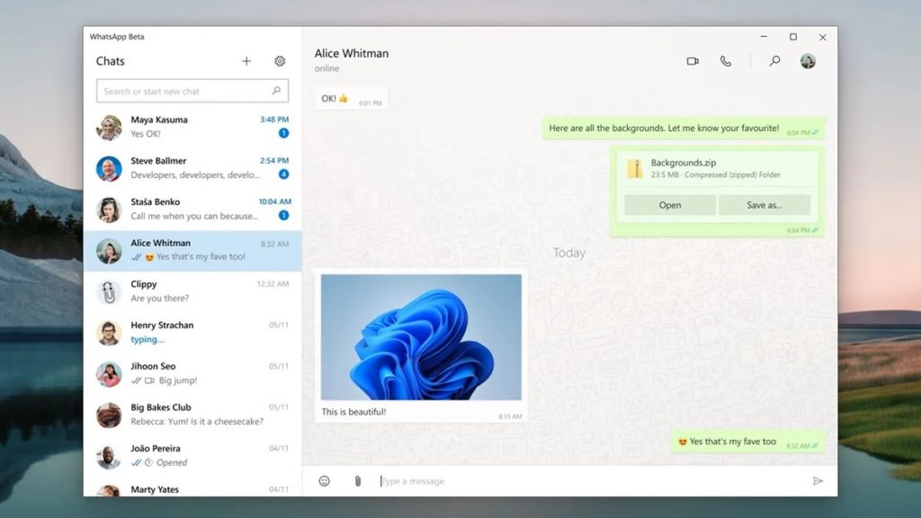Aplikasi Desktop WhatsApp Menggunakan Sistem Baru yang Lebih Responsif 52 Desktop WhatsApp