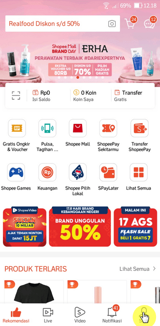 Cara Mengubah Suara Notifikasi di Aplikasi Shopee 1 Screenshot 20220820 121828 Cara Mengubah Suara Notifikasi di Aplikasi Shopee 1 Screenshot 20220820 121828