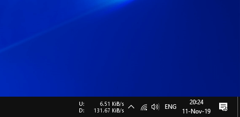 Cara Menampilkan Kecepatan Internet di Taskbar Windows 10 1 Taskbar NetSpeedMonitor Cara Menampilkan Kecepatan Internet di taskbar Windows 10 1 taskbar NetSpeedMonitor