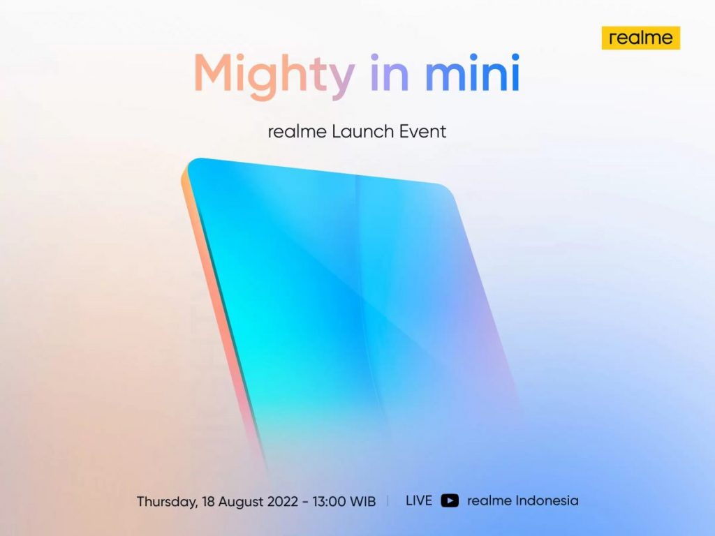 Siap! Tablet murah realme Pad Mini akan rilis minggu depan di Indonesia 52 Perkasa di acara peluncuran mini KV