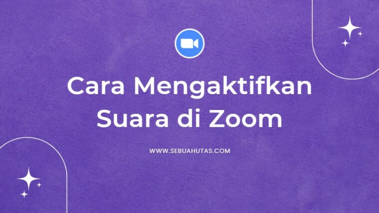 Cara Mengaktikan Suara Di Zoom Saat Meeting