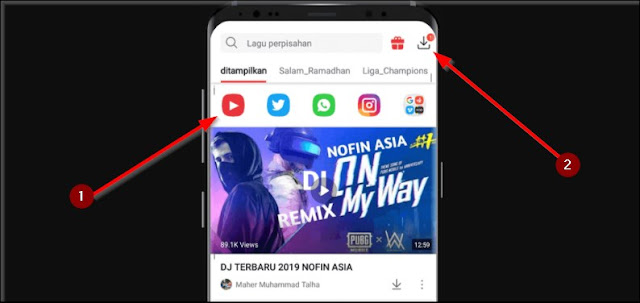 Fitur Download Youtube Ig Dan Twitter Dari Vidmate Apk Terbaru 2022