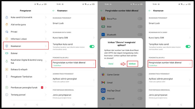 Izin Install Aplikasi Dari Sumber Tidak Dikenal Google Chrome Browser