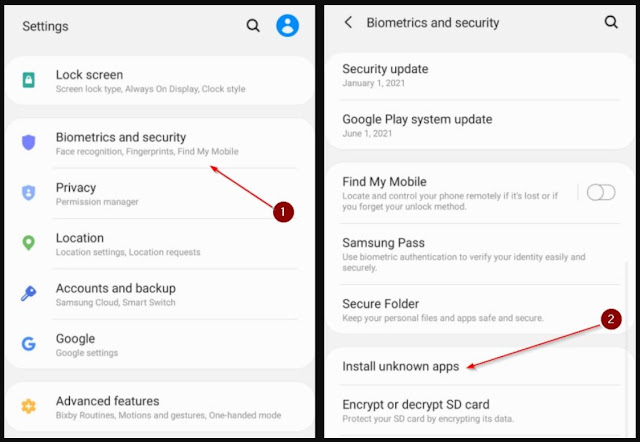 Izinkan Install Aplikasi Dari Sumber Tidak Dikenal Di Android