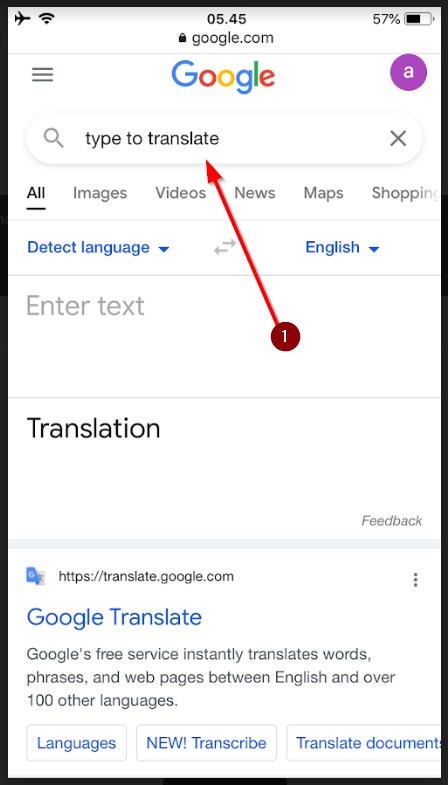 Langsung Translate Inggris Indonesia Lewat Google Search Tanpa Aplikasi