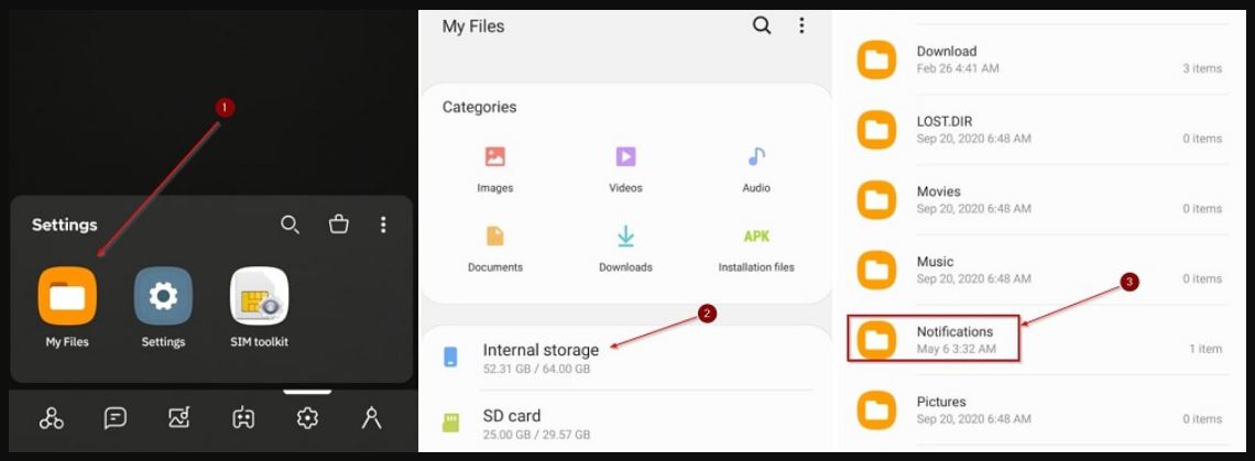 Simpan Sound Tiktok Ke Folder Ringtones