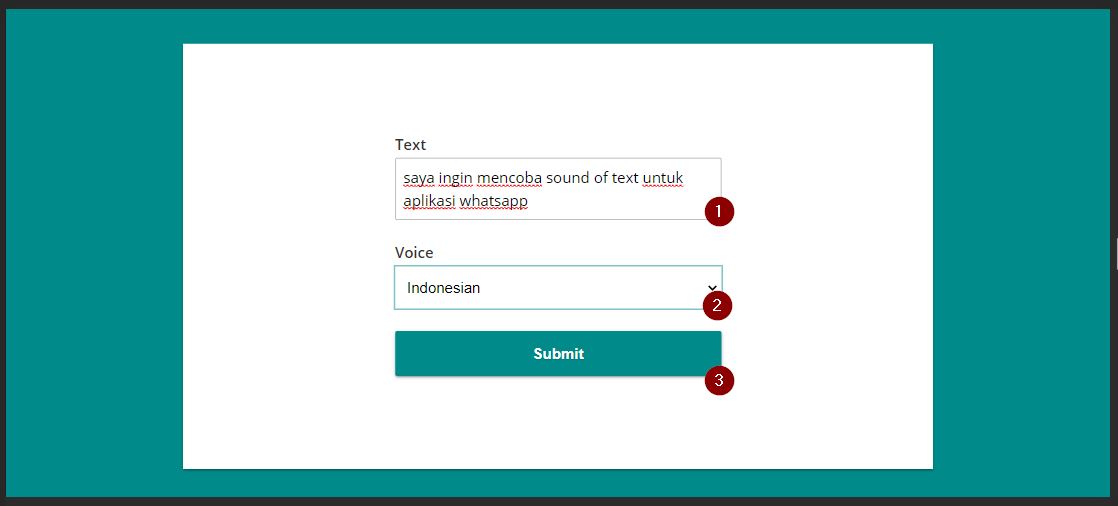 Situs Sound Of Text Untuk Whatsapp Dengan Bahasa Indonesia
